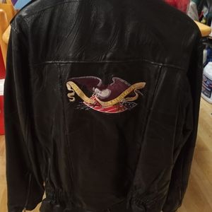 Mens leather jacket